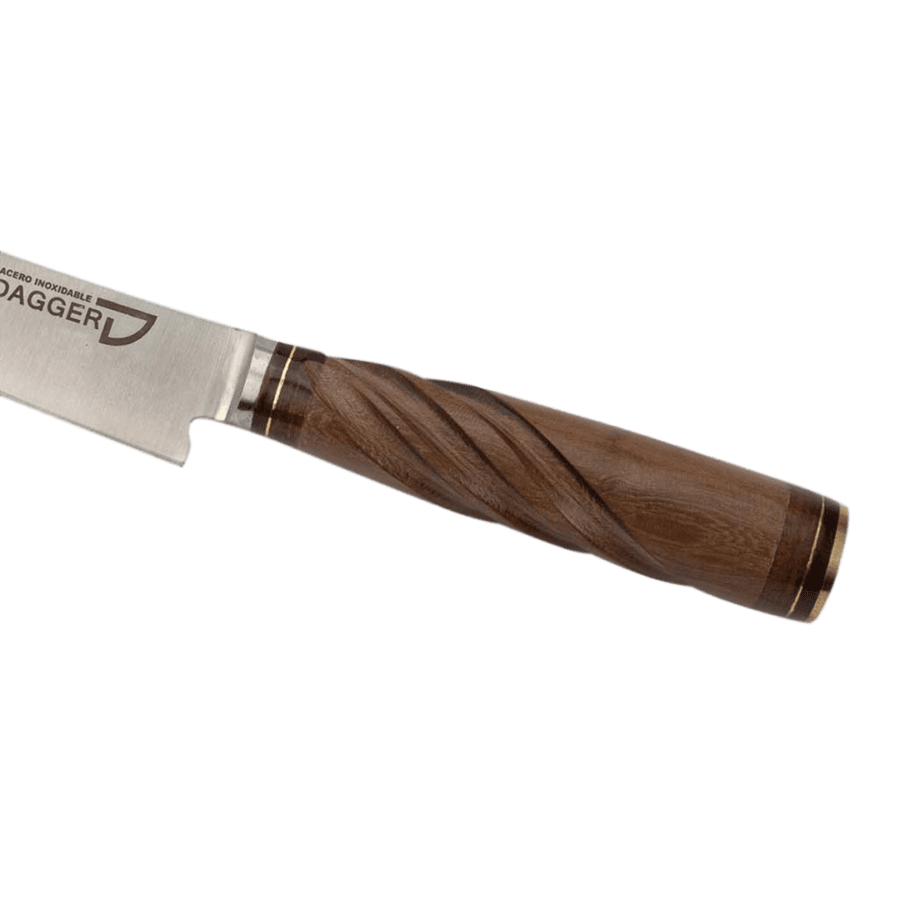 Argentine Gaucho Galloned Wood Steack Knife For Barbecue