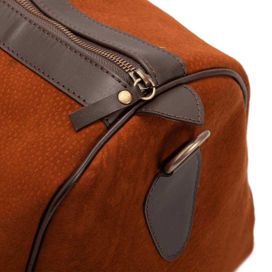 Capybara Leather Pampa Bag Unisex With Handles And Shoulder Strap