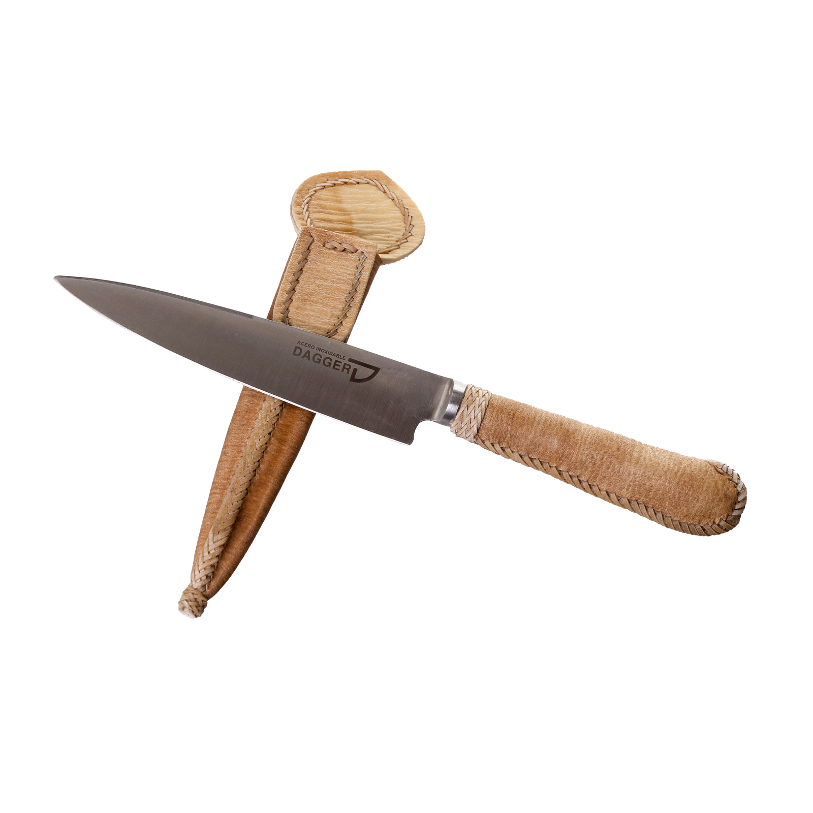 Rawhide Leather Steak Knife
