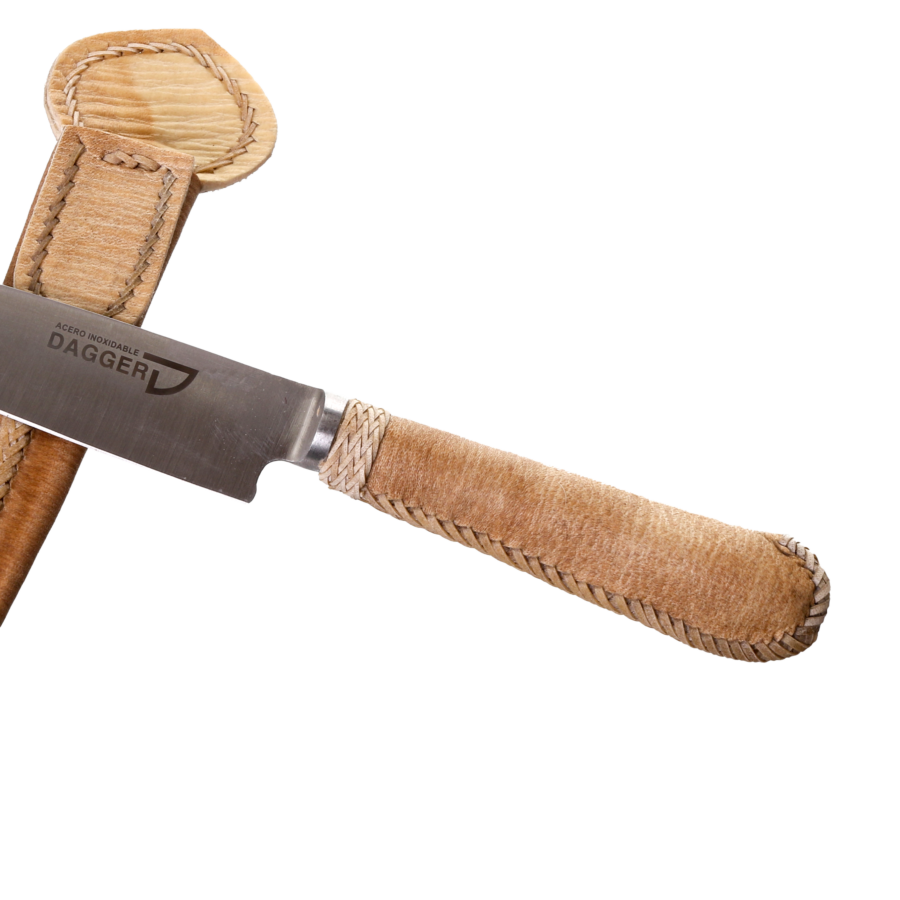 Rawhide Leather Steak Knife