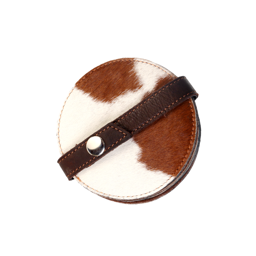 Cow Leather Coasters